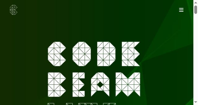 Screenshot of codebeamlondon.com
