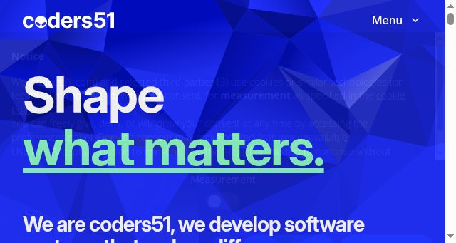 Screenshot of coders51.com