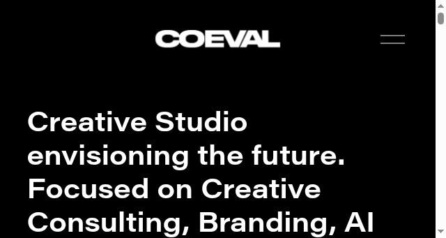 Screenshot of coeval.studio