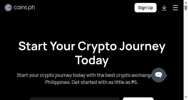Screenshot of coins.ph