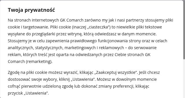Screenshot of comarchbetterfly.pl