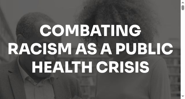 Screenshot of combatingracism.com