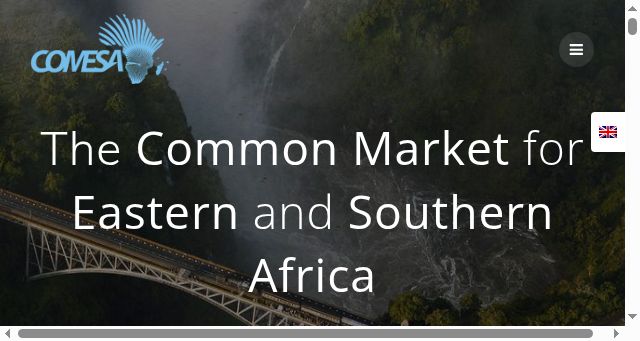 Screenshot of comesa.int