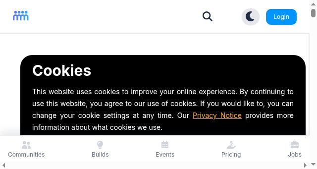 Screenshot of commudle.com