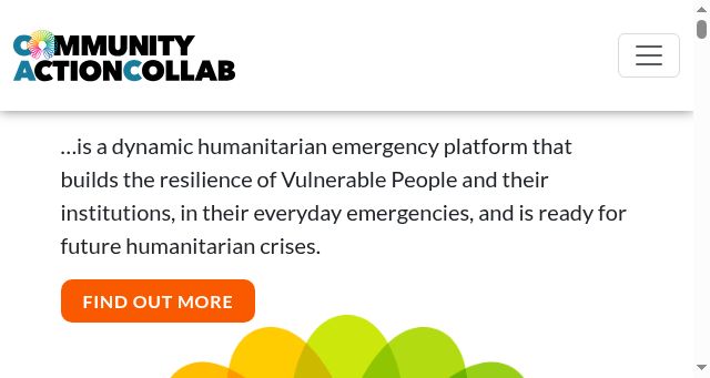 Screenshot of communityactioncollab.org