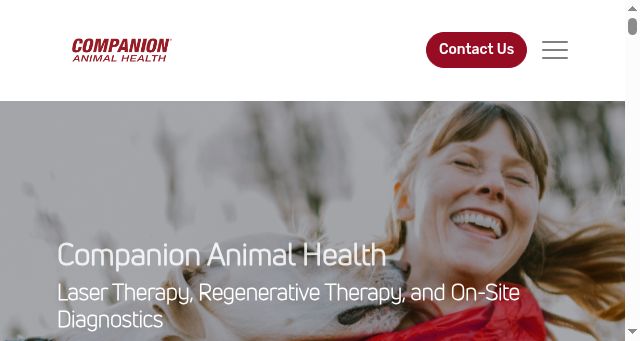 Screenshot of companionanimalhealth.com