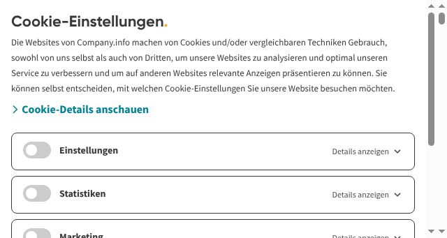 Screenshot of companyinfo.de