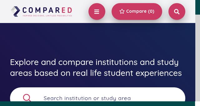 Screenshot of compared.edu.au