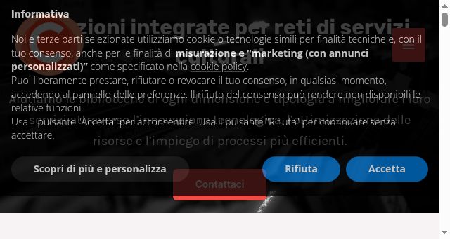 Screenshot of comperio.it