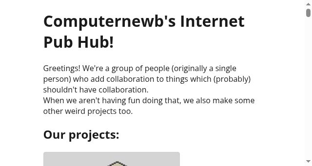 Screenshot of computernewb.com