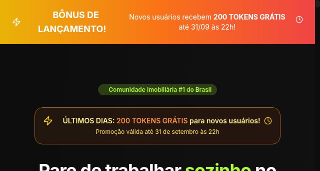 Screenshot of comunidadeimobiliaria.com.br