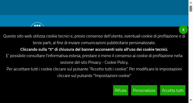 Screenshot of comunitadelgarda.it