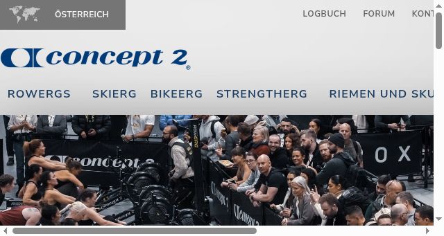 Screenshot of concept2.at