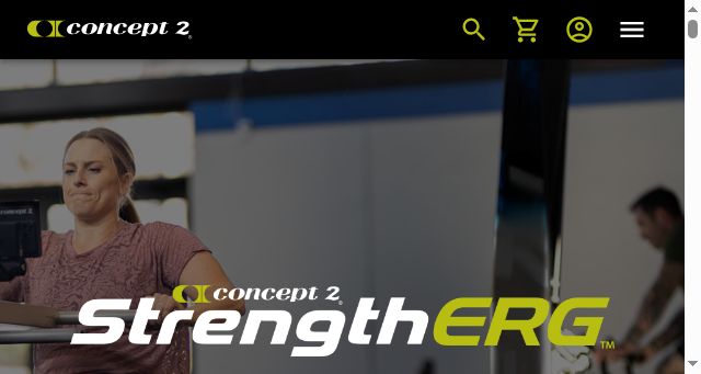 Screenshot of concept2.de