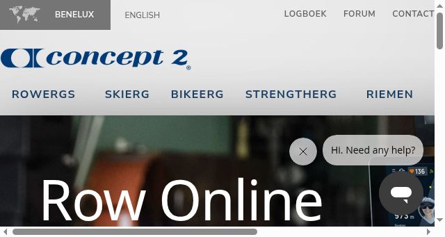 Screenshot of concept2.nl