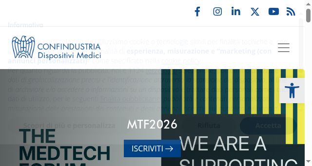 Screenshot of confindustriadm.it