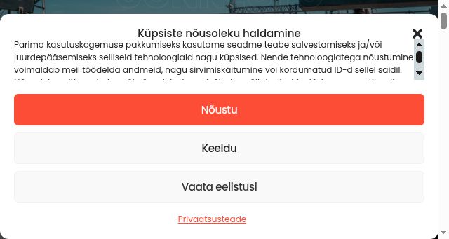 Screenshot of connecto.ee