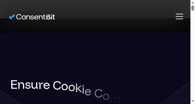 Screenshot of consentbit.com
