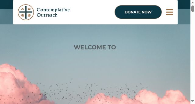 Screenshot of contemplativeoutreachkc.org