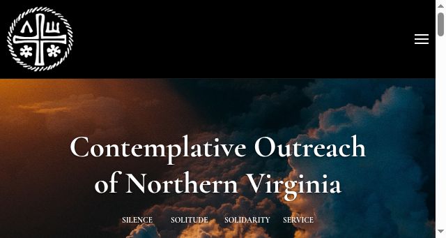 Screenshot of contemplativeoutreachnova.com