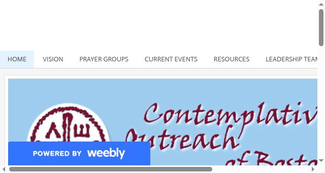Screenshot of contemplativeoutreachofboston.com