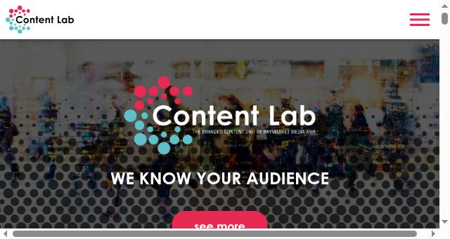 Screenshot of contentlabasia.com