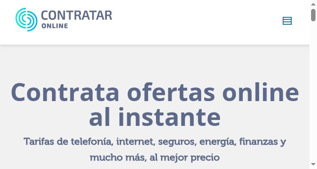 Screenshot of contratar.online