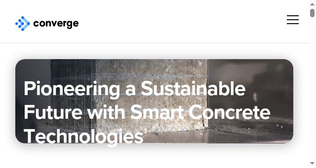 Screenshot of converge.io