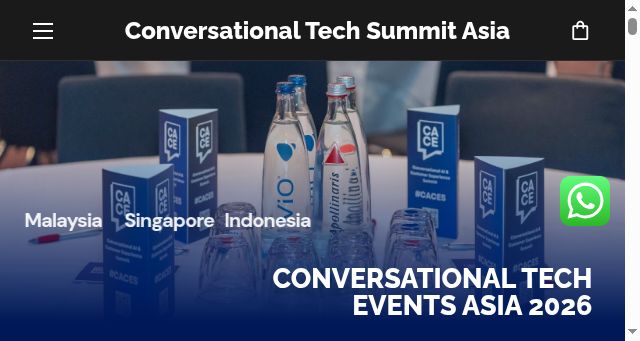 Screenshot of conversationaltechsummitasia.com