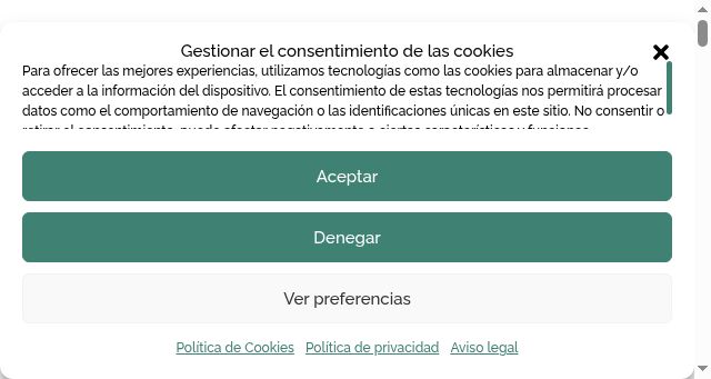Screenshot of convesa.es