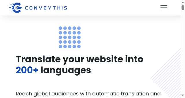 Screenshot of conveythis.com