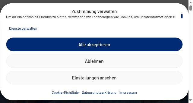 Screenshot of convotis.ch