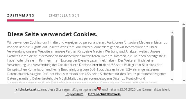 Screenshot of cooee-alpin.com