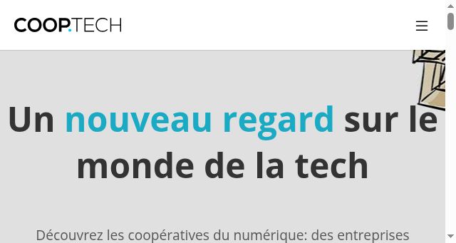 Screenshot of cooptech.fr