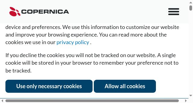 Screenshot of copernica.com