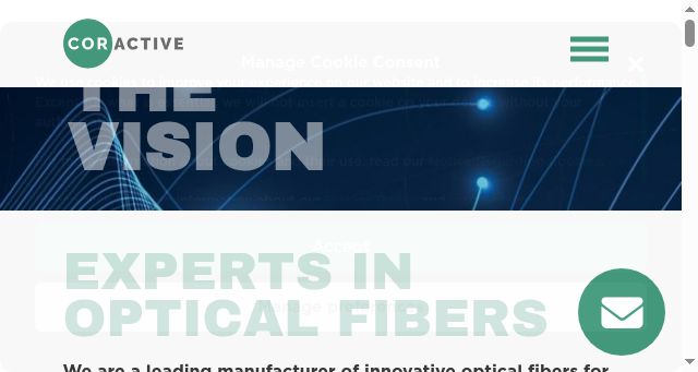 Screenshot of coractive.com