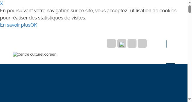 Screenshot of coree-culture.org