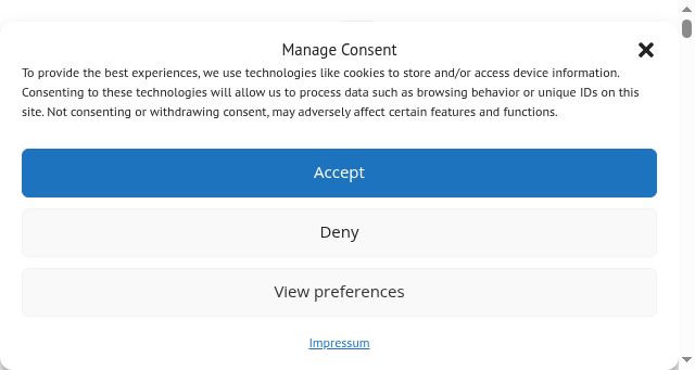 Screenshot of corpablockchain.com