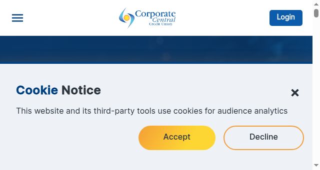 Screenshot of corpcu.com