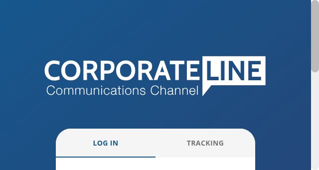 Screenshot of corporate-line.com