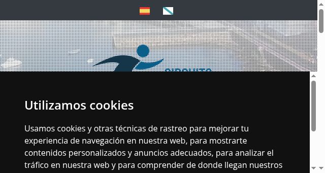 Screenshot of correndopolacostadamorte.com