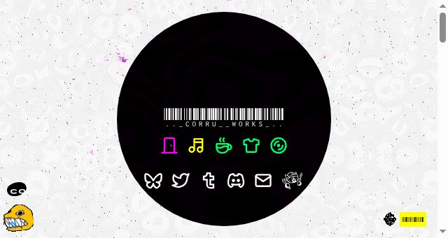 Screenshot of corru.works