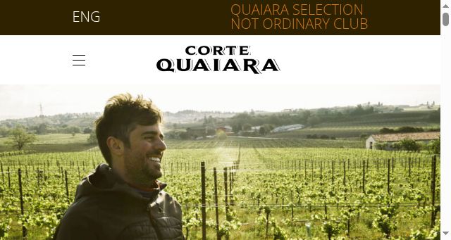 Screenshot of cortequaiara.it