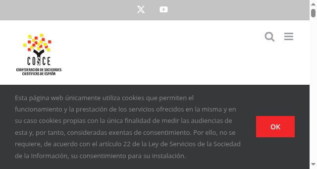 Screenshot of cosce.org