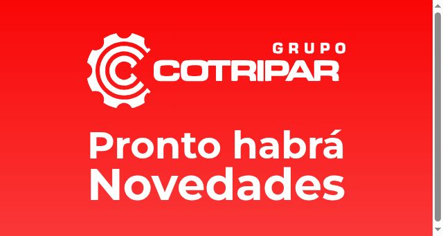Screenshot of cotripar.com.py