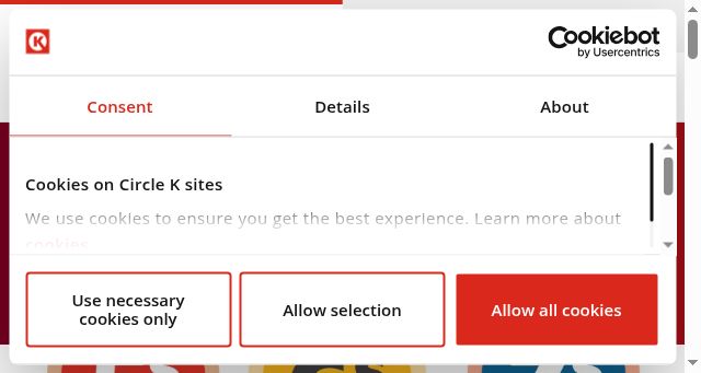 Screenshot of couche-tard.com