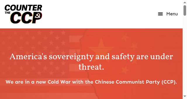 Screenshot of countertheccp.com