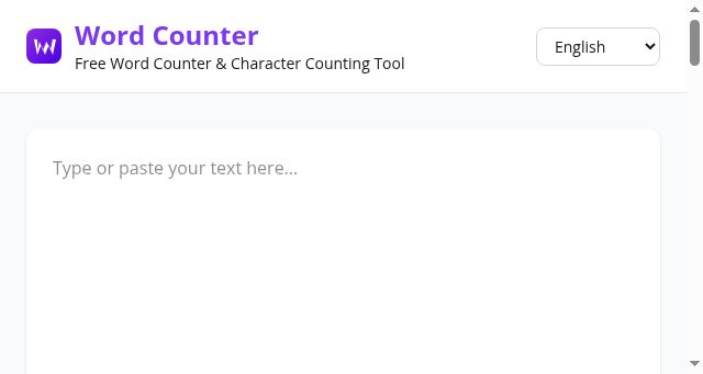 Screenshot of countwordai.com