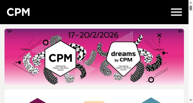 Screenshot of cpm-digital.ru