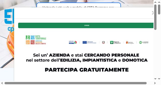 Screenshot of cptabergamo.it